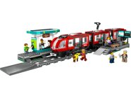 LEGO City - Tramvaj a zastávka v centru města