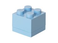 LEGO mini box 46x46x43mm - světle modrý