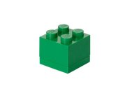 LEGO mini box 46x46x43mm - tmavě zelený