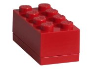 LEGO mini box 46x92x43mm - červený