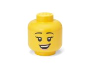 LEGO Storage Head small - šťastná dívka