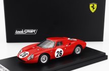 Looksmart Ferrari 250lm Coupe N 26 1000km Paris 1966 David Piper - Mike Parkes 1:43 Red