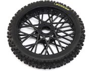 Losi kolo s pneu Dunlop MX53 přední, disk černý: PM-MX