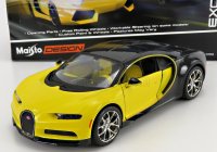 Maisto Bugatti Chiron Le Patron 2016 1:24 Žlutá Černá