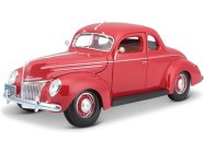 Maisto Ford Deluxe Coupe 1939 1:18 červená