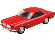 Maisto Ford Mustang 1965 1:43 červená