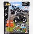 Maisto Valtra Q305 Tractor With Playmat Included 2018 1:64 Bílá Černá