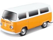 Maisto Volkswagen Type 2 Bus 1971 1:42 bílo-oranžová