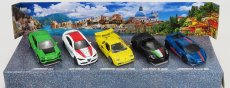 Majorette Lamborghini Set pěti modelů Italy Dreams Cars 1:64