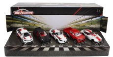 Majorette Toyota Set pěti modelů Toyota Racing 1:64