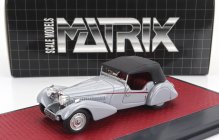 Matrix scale models Bugatti T57sc Roadster Vanden Plas Closed 1938 1:43 Šedá Černá