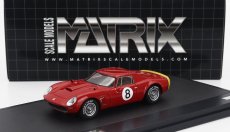 Matrix scale models Iso rivolta 6000gt Stradale Prototipo N 8 Daytona Nembo 1965 1:43 Červená Žlutá