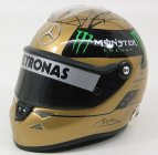 Mini helmet Schuberth helma F1 Mercedes Gp 20th Anniversary 1991-2011 1:2