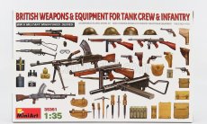 Miniart Accessories Armi - British Weapons & Equipment For Tank Crew 1:35 /