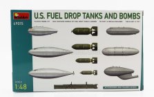 Miniart Accessories Military U.s. Fuel Drop Tanks And Bomb 1:48 /