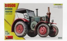 Miniart Lanz Bulldog D8506 German Tractor With Roof 1949 1:24 /