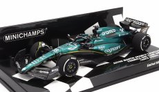 Minichamps Aston martin F1  Amr23 Team Aramco Cognizant N 18 Season 2023 Lance Stroll 1:43 Zelená