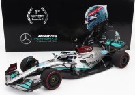 Minichamps Mercedes gp F1 W13e Mercedes-amg Petronas F1 N 63 1:18, stříbrná