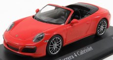 Minichamps Porsche 911 991-2 Carrera 4s Cabriolet 2017 1:43 Orange