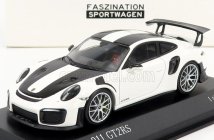 Minichamps Porsche 911 991-2 Gt2 Rs Weissach Package Coupe 2018 1:43 Bílá Černá