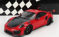 Minichamps Porsche Porsche 911 991-2 Gt2 Rs Coupe 2018 - Black Wheels 1:18 Červená Černá