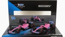 Minichamps Renault F1 Set dvou modelů 1:43, růžová