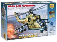 Model Kit vrtulník 7293 - MIL MI-24V/VP Hind E (1:72)