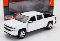 Motor-max Chevrolet Silverado 1500 Lt-z71 Crew Cab Pick-up 2017 1:27 Bílá