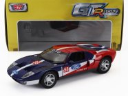 Motor-max Ford usa Gt N 58 Racing 2004 1:24 Modrá Bílá Červená