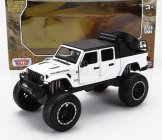 Motor-max Jeep Gladiator Pick-up Rubicon 2021 1:27 Bílá