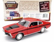 Motor-max Mercury Comet Gt 1971 1:24 Červená Černá