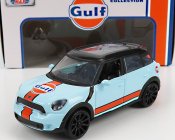 Motor-max Mini Cooper Countryman Gulf 2011 1:43 Světle Modrá Oranžová