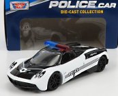 Motor-max Pagani Huayra Police 2012 1:43 Bílá Černá