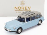 Norev Citroen Id19 Break Sw Station Wagon 1960 1:87 Světle Modrá Bílá