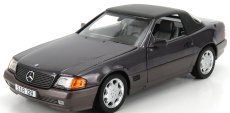 Norev Mercedes benz Sl-class Sl500 (r129) Spider Hard-top 1989 1:18 Bornit Met