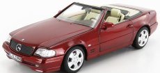 Norev Mercedes benz Sl-class Sl500 (r129) Spider Hard-top 1998 1:18 Red Met