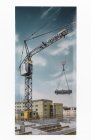 Nzg Liebherr 81 K.1 Gru Edile Automontante - Fast Erectering Crane 1:50 Žlutá Černá