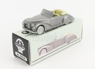 Officina-942 Fiat 1500 Cabriolet Carrozzeria Viotti 1940 1:76 Grigio Met