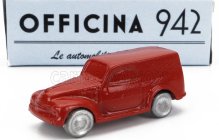 Officina-942 Fiat 500c Van Furgoncino 1949 1:76 Red