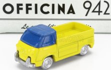 Officina-942 Fiat 600m Camioncino Coriasco 1956 1:76 Žlutá Modrá