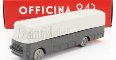 Officina-942 Fiat 642 Rn Truck Car Transporter F1 Assistenza Corse Ferrari 1956 1:76 Šedá Bílá