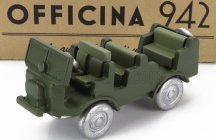 Officina-942 Om fiat Autocarretta 36dmp 1936 1:76 Vojenská Zelená