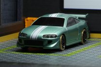 RC auto 1/76 C61 DRIFT RTR, zelená