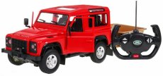 RC auto Land Rover Defender, červená