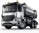 RC celokovový sklápěč S-idee Mercedes-Benz Arocs, šedá