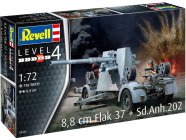 Revell Flak 37 88mm, Sd.Anh.202 (1:72)