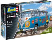 Revell VW T1 Samba Bus Flower Power (1:24)