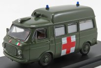 Rio-models Fiat 238 Van Tetto Alto Ambulanza Esercito Italiano 1970 1:43 Vojenská Zelená