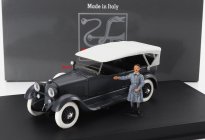 Rio-models Mercedes benz 11/40 Cabriolet Closed 1924 - With Hitler Figure After His Release From Landsberg Fortress 1:43 Black