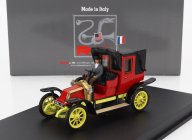 Rio-models Renault Ag1 Taxi De La Marne With Driver 1914 1:43 Červená Žlutá